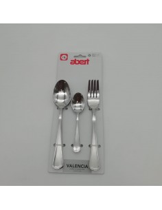 POSATERIA: vendita online CARTELLA 18 POSATE VALENCIA ABERT in offerta 2