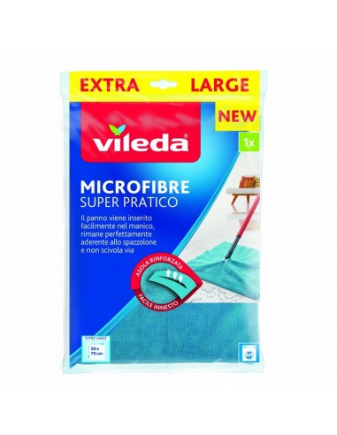 PANNI MICROFIBRA E PAVIMENTI: vendita online VILEDA PANNO SUPER PRATICO MICROFIBRA 18X24X0.1 CM FHP in offerta