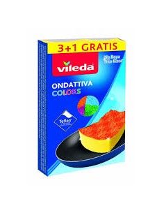 PANNI MICROFIBRA E PAVIMENTI: vendita online VILEDA CF 4 SPUGNE ONDATTIVA COLORS FHP in offerta
