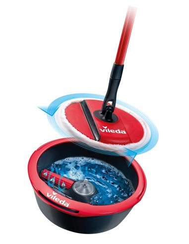 SCOPE E SPAZZOLONI: vendita online VILEDA SPIN & CLEAN SPINMOP SISTEMA LAVAPAVIMENTI 166695 in offerta