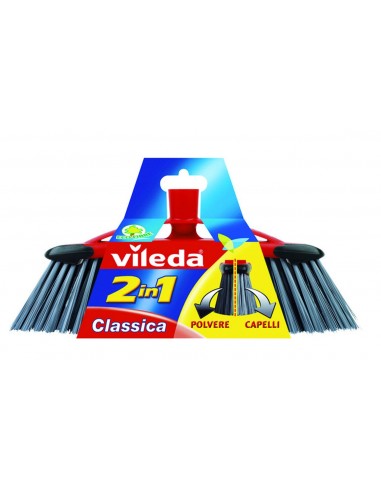 SCOPE E SPAZZOLONI: vendita online VILEDA SCOPA CLASSIC 2 IN 1 PER INTERNI FHP in offerta