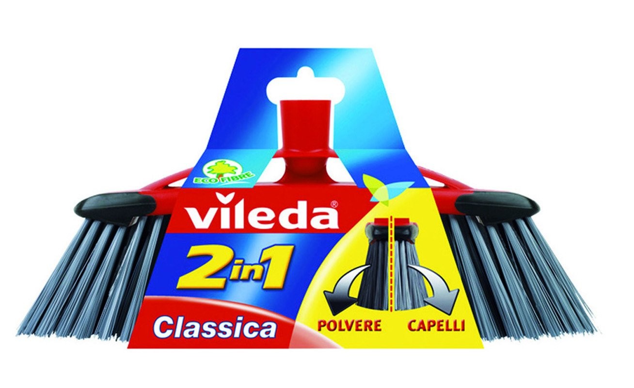 VILEDA SCOPA CLASSIC 2 IN 1 PER INTERNI FHP su Shop in Casa