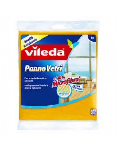 PANNI MICROFIBRA E PAVIMENTI: vendita online VILEDA PANNO PER VETRI 39X36 CM FHP in offerta