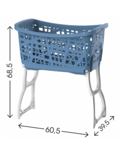 CESTE BUCATO PLASTICA: vendita online CESTA BUCATO STAND UP BAMA 70165 in offerta
