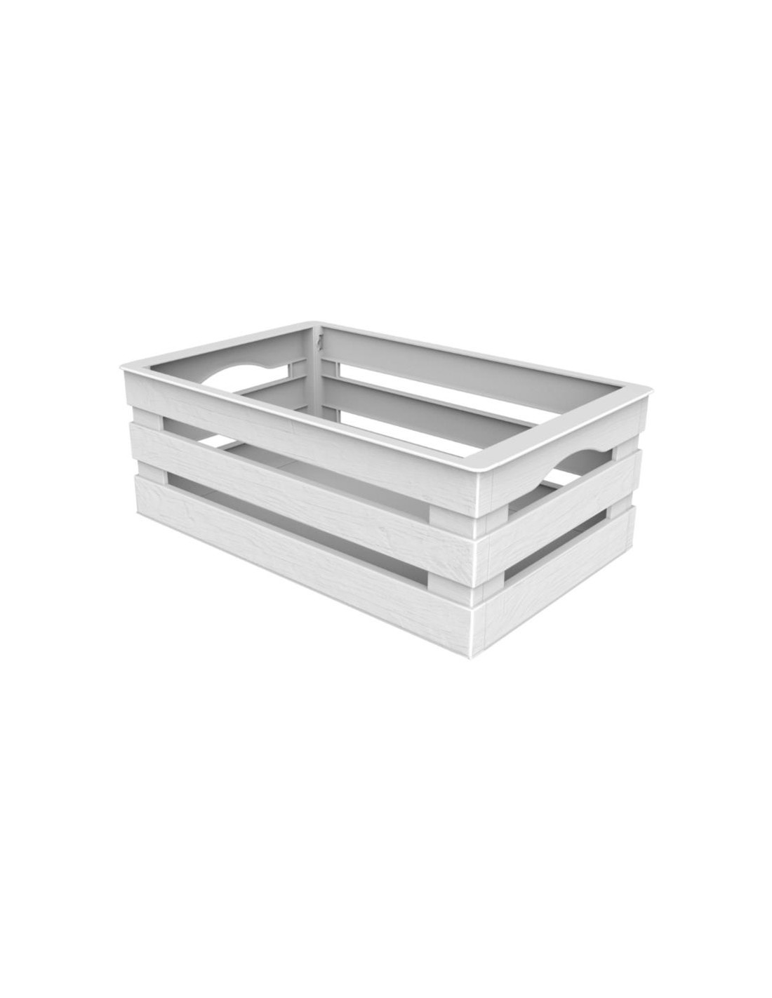 CESTE BUCATO PLASTICA: vendita online TINA 3 CASSETTINA IN PLASTICA PANNA in offerta
