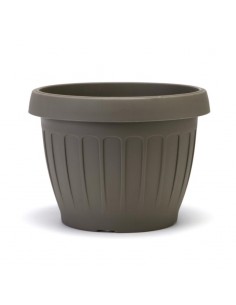 VASI E SOTTO VASI: vendita online VASO TERRA D 30 CM CAPPUCCINO in offerta 2