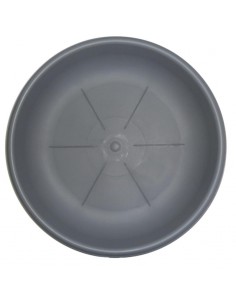 VASI E SOTTO VASI: vendita online SOTTOVASO D 22 CM GRIGIO in offerta