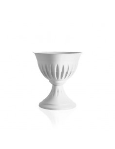 VASI E SOTTO VASI: vendita online CALICE ALBA D 43 x H 46 CM BIANCO in offerta 2