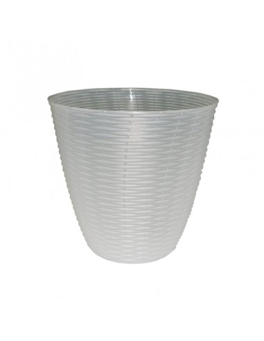 VASI E SOTTO VASI: vendita online PORTAVASO PAGLIA D 14 X H 13 CM TRASPARENTE in offerta