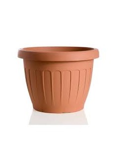 VASI E SOTTO VASI: vendita online VASO TERRA D 30 CM TERRACOTTA in offerta 2