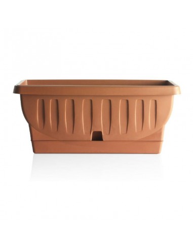 VASI E SOTTO VASI: vendita online FIORIERA NATURA 40 CM TERRACOTTA in offerta