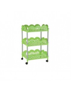 CARRELLI E MENSOLE: vendita online CARRELLO TROLLY RETTANGOLARE 3 CESTINI ASTROPLAST in offerta