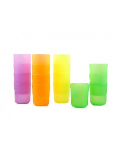 ACCESSORI VARI: vendita online BICCHIERI SUNNY IN PLASTICA ASSORTITO 25 CL ASTROPLAST in offerta 2