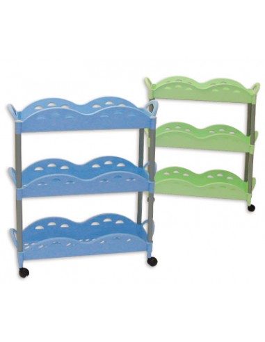 CARRELLI E MENSOLE: vendita online CARRELLO OPLÀ IN PLASTICA 56x19xH.70cm ASTROPLAST in offerta