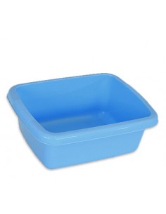 Bacinella rettangolare in plastica Blu Dimora - 37,5x30x14 cm - 0473 -  8000957047303 - Euroffice