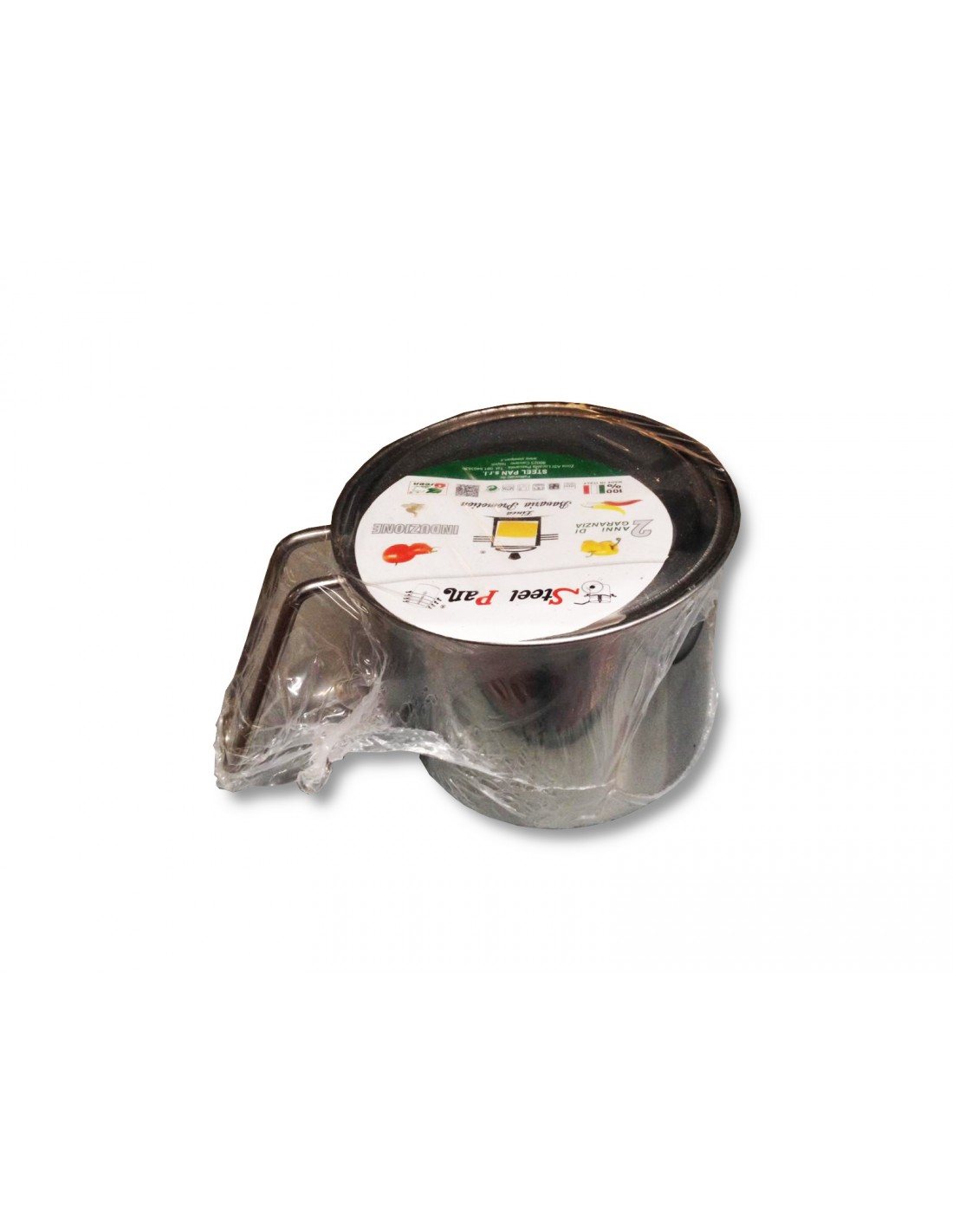 PENTOLE - COPERCHI ACCIAIO: vendita online BOLLILATTE IN ACCIAIO INOX 1 LT STEEL PAN in offerta
