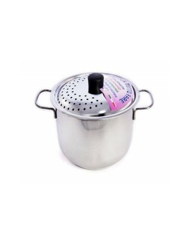 PENTOLE - COPERCHI ACCIAIO: vendita online PENTOLA TUTTOFARE IN ACCIAIO INOX D.20 CM STEEL PAN in offerta