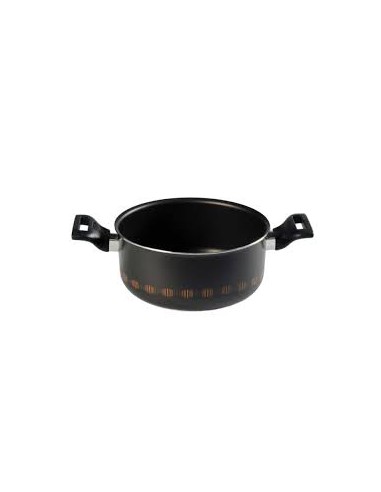 PENTOLE - COPERCHI ANTIADERENTE: vendita online COSTANZA CASSERUOLA ANTIADERENTE D.18 CM CON MANICI ALLUFLON in offerta