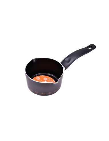 PENTOLE - COPERCHI ANTIADERENTE: vendita online Alluflon Costanza Pentolino con Beccuccio 14 cm, Antiaderente, Manico Atermic...