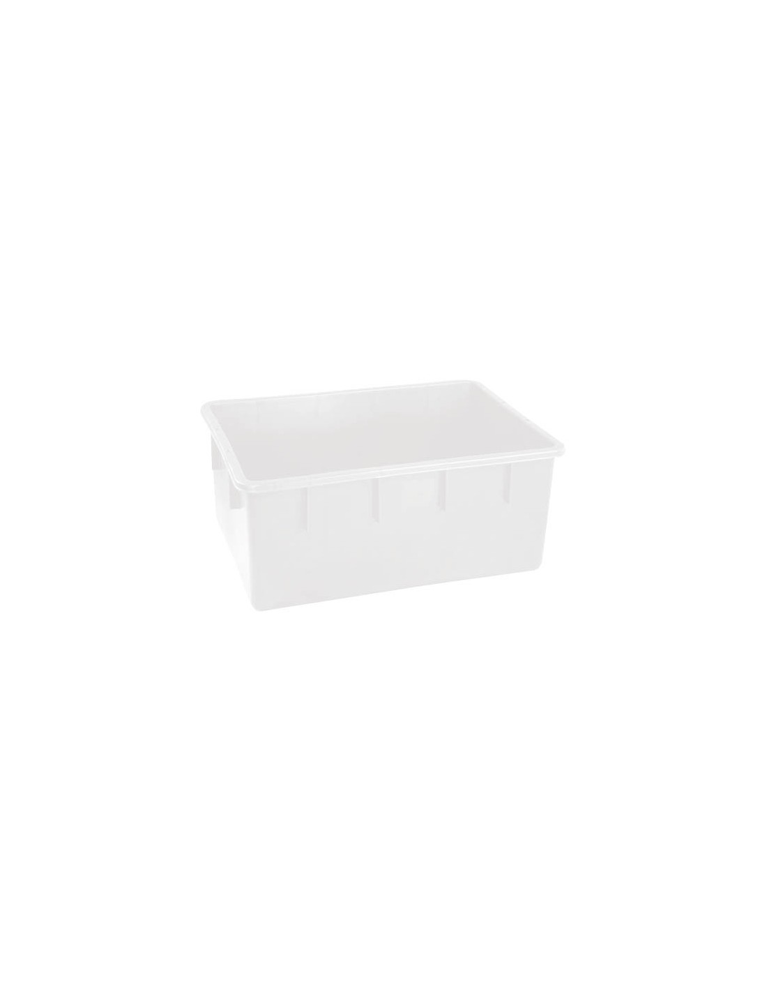 MASTELLONI: vendita online CASSETTA RETTANGOLARE IN PLASTICA 220 LT BIANCO PLASTIME in offerta