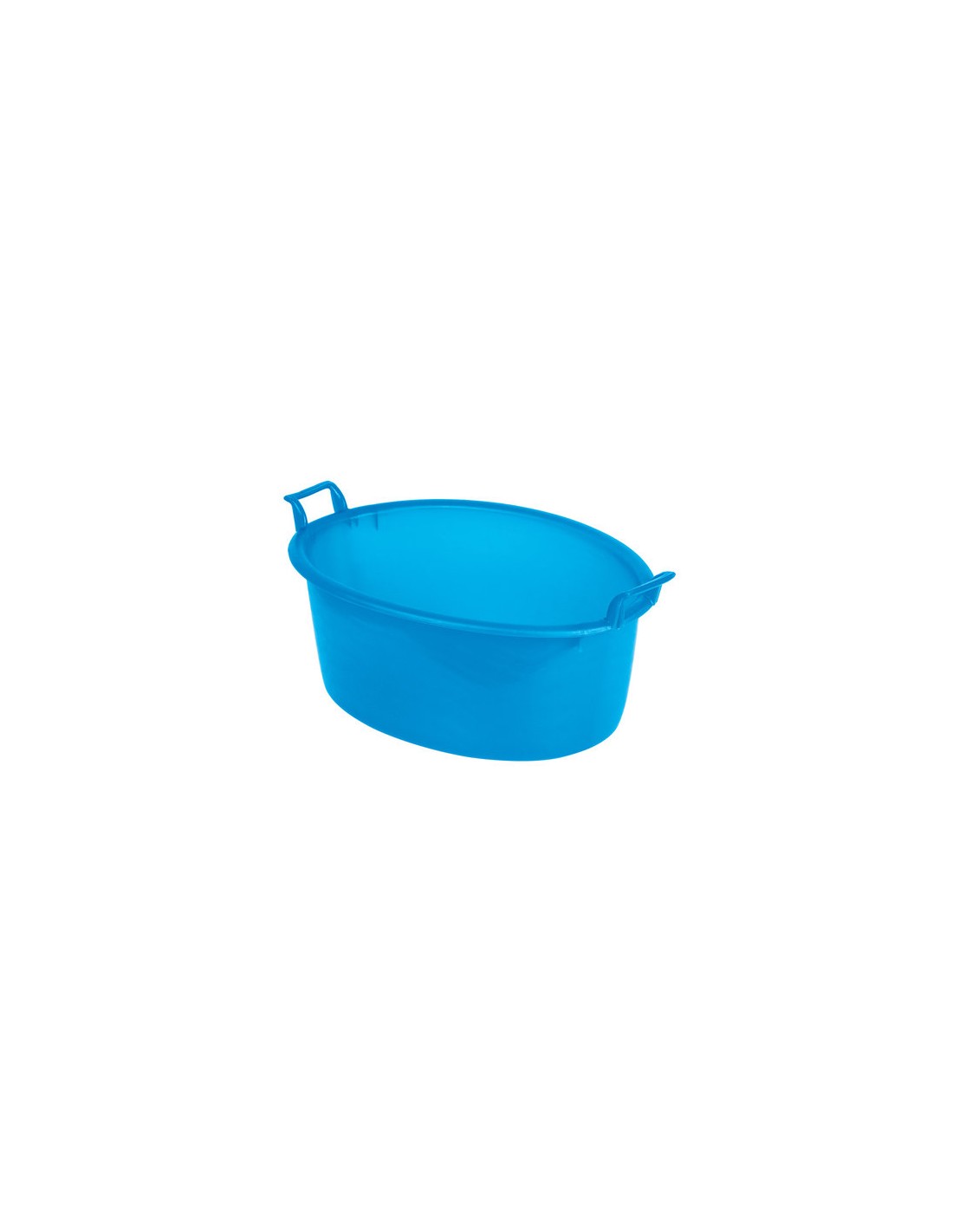 BACINELLE: vendita online BACINELLA OVALE IN PLASTICA 24 LT COLORI ASSORTITI PLASTIME in offerta