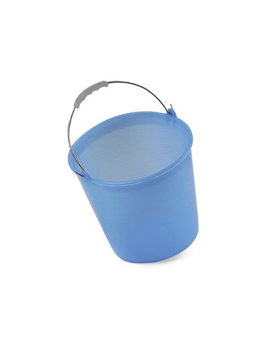 SECCHI IN PLASTICA: vendita online SECCHIO ADDA IN PLASTICA 9LT BIANCO/BLU PLASTIME in offerta