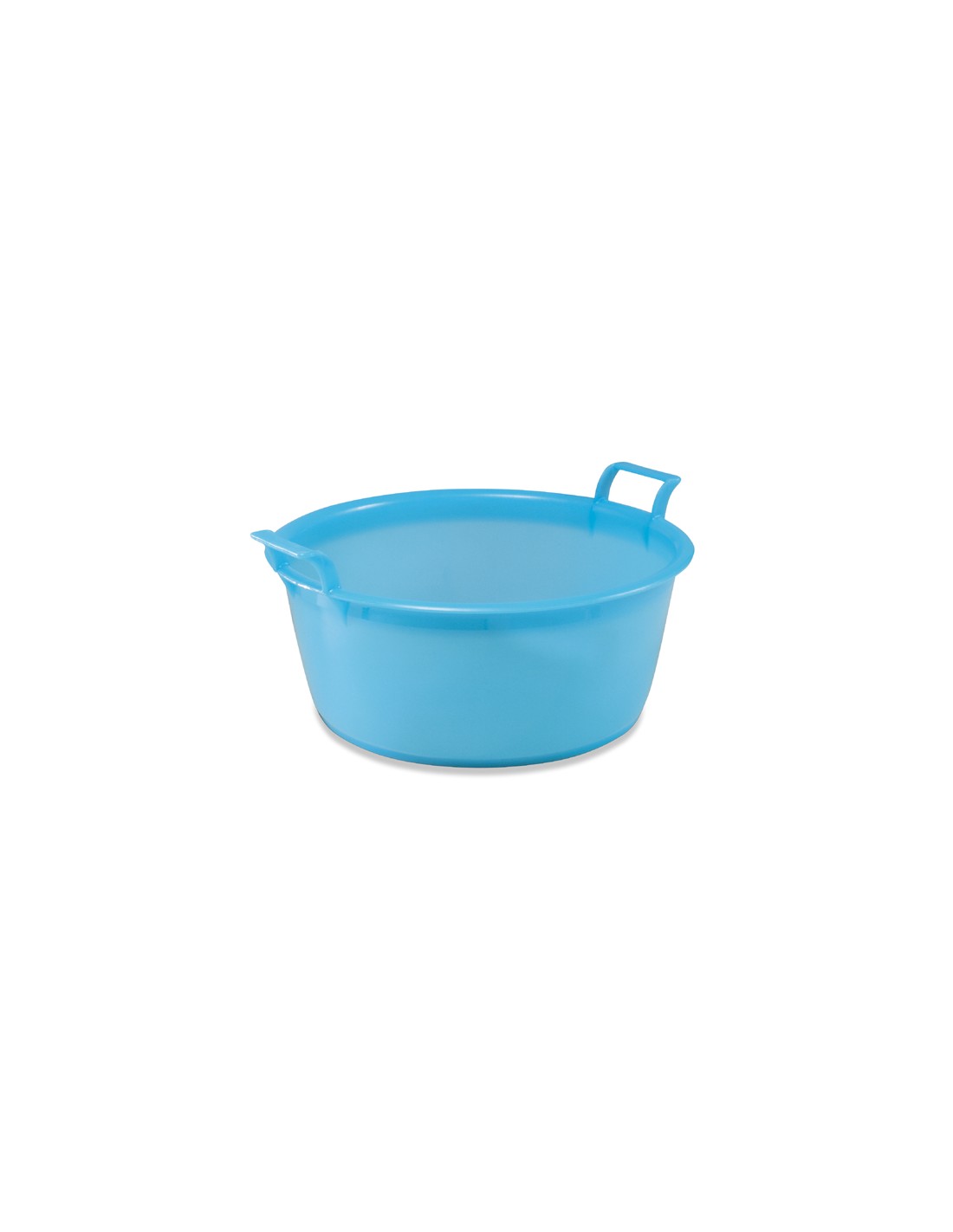 BACINELLE: vendita online Bacinella tonda robusta, bacinella con 2 manici, bacinella in polietilene, 19 litri, diametro 45 cm...