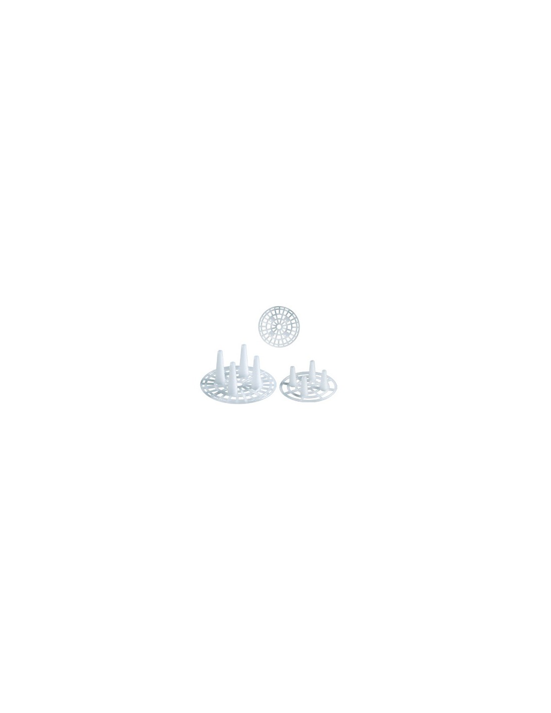 CONSERVE E CAPSULE: vendita online CONFEZIONE 10 PZ PRESSINI IN PLASTICA 7 CM LAMAPLA in offerta