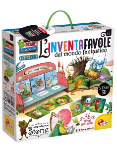 PRESCOLARI: vendita online Montessori L'Inventafavole del Mondo Fantastico, Life Skills, Illustrazioni d'Autore, Crea Storie ...