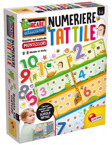 PRESCOLARI: vendita online NUMERIERE TATTILE MONTESSORI 72453 in offerta