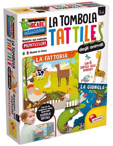 PRESCOLARI: vendita online TOMBOLA TATTILE MONTESSORI 72460 in offerta