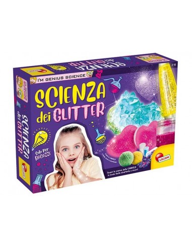 GIOCATTOLO PUBBLICIZZATO: vendita online PICCOLO GENIO 77007 SCIENZA DEI GLITTER in offerta