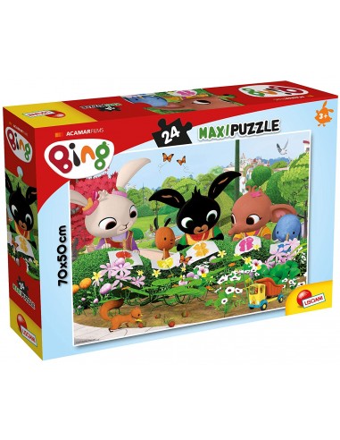 GIOCHI DI SOCIETA'E PUZZLE: vendita online BING MAXIPUZZLE 24PZ 81219 LISCIANI in offerta