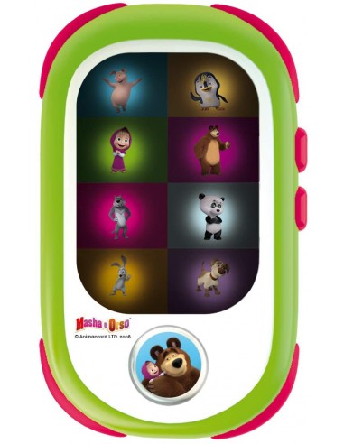 PRESCOLARI: vendita online MASHA ORSO BABY SMARTPHONE 85507 in offerta