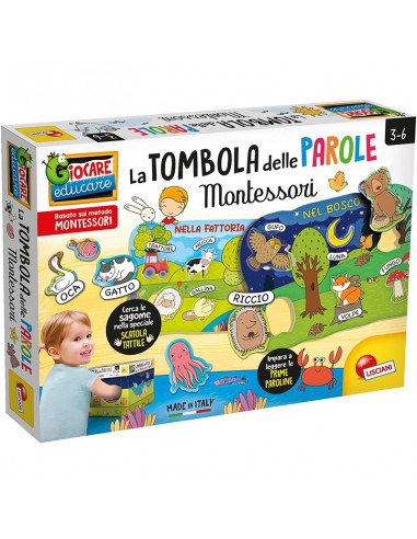 PRESCOLARI: vendita online MONTESSORI 92802 TOMBOLA DELLE PAROLE in offerta