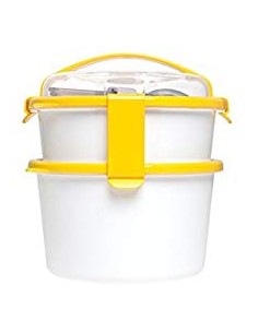 CONTENITORI E BROCCHE: vendita online LUNCH BOX SANALIVING LADY GIALLO in offerta