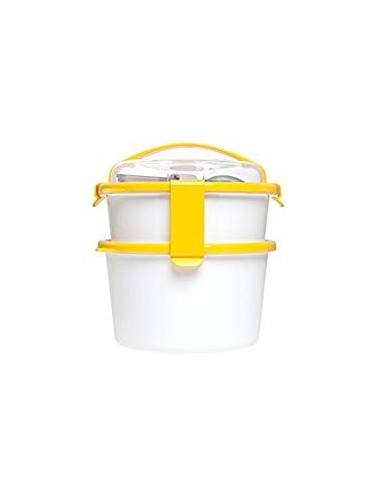 CONTENITORI E BROCCHE: vendita online LUNCH BOX SANALIVING LADY GIALLO in offerta