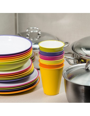 MELAMINA: vendita online SANALIVING BICCHIERE S2025VL VIOLA in offerta