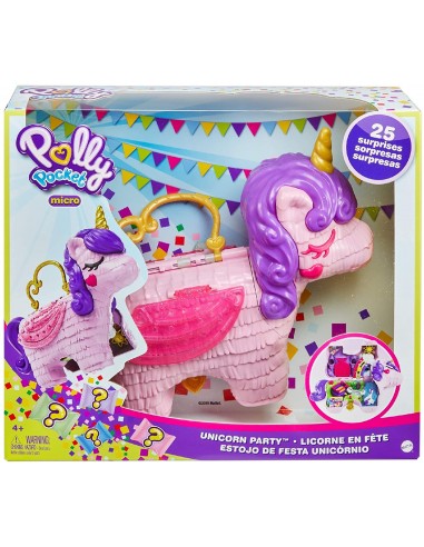 GIOCATTOLO PUBBLICIZZATO: vendita online POLLY POCKET GVL88 UNICORNO MAGICHE SORPRESE in offerta