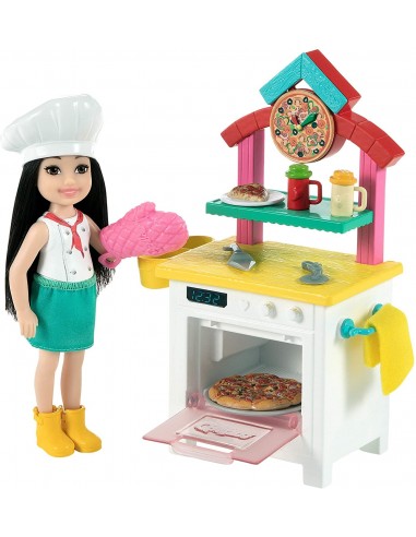 GIOCATTOLO PUBBLICIZZATO: vendita online BARBIE GTN63 CHELSEA CARRIERE PIZZA CHEF in offerta