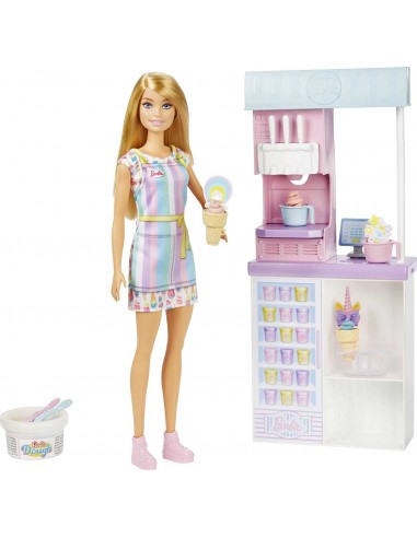 GIOCATTOLO PUBBLICIZZATO: vendita online BARBIE HCN46 PLAYSET GELATERIA in offerta