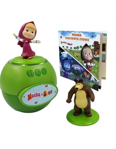 GIOCATTOLO PUBBLICIZZATO: vendita online Masha Racconta Storie, gioco bambini speaker incluso 24 storie, 130 min di audio, pe...