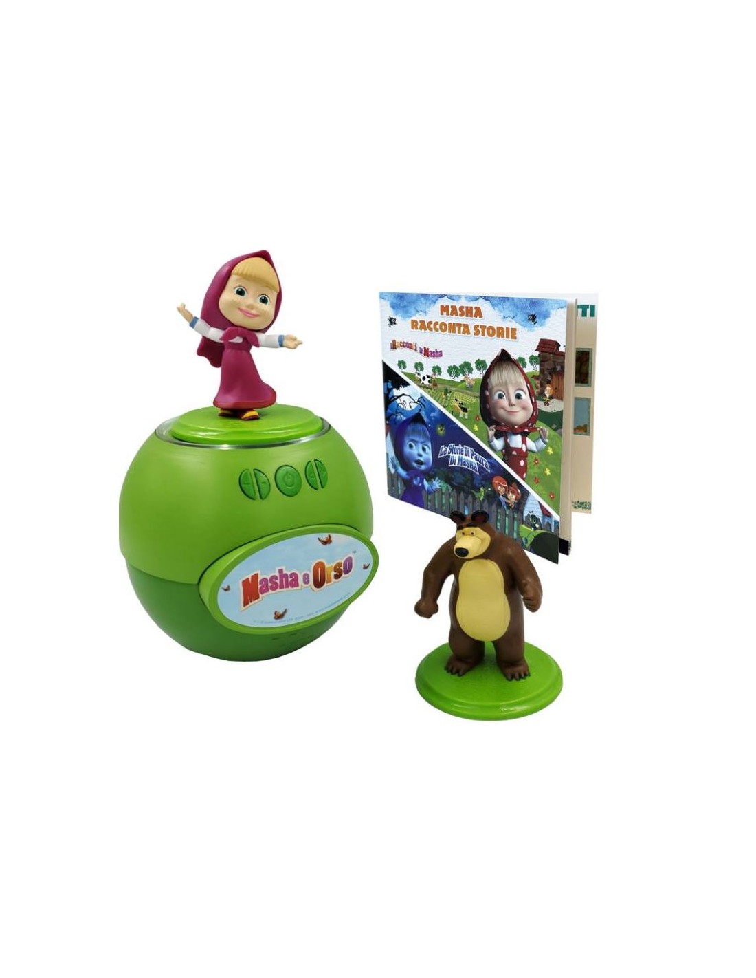GIOCATTOLO PUBBLICIZZATO: vendita online Masha Racconta Storie, gioco bambini speaker incluso 24 storie, 130 min di audio, pe...