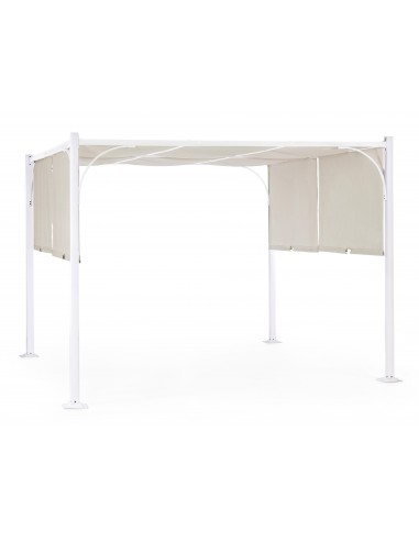 GAZEBO E OMBRELLONI: vendita online GAZEBO SLIDE 3 X 3 BIANCO/TORTORA 0795436 in offerta