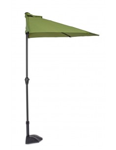 OMBRELLONI: vendita online OMBRELLONE KALIFE MEZZALUNA 2.7 VERDE OLIVA (base non inclusa) in offerta