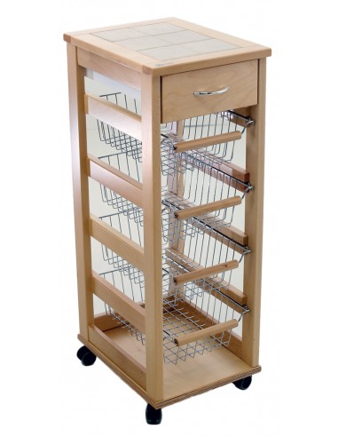 CARRELLI E MENSOLE: vendita online CARRELLO VESUVIO SALVASPAZIO NATURALE in offerta