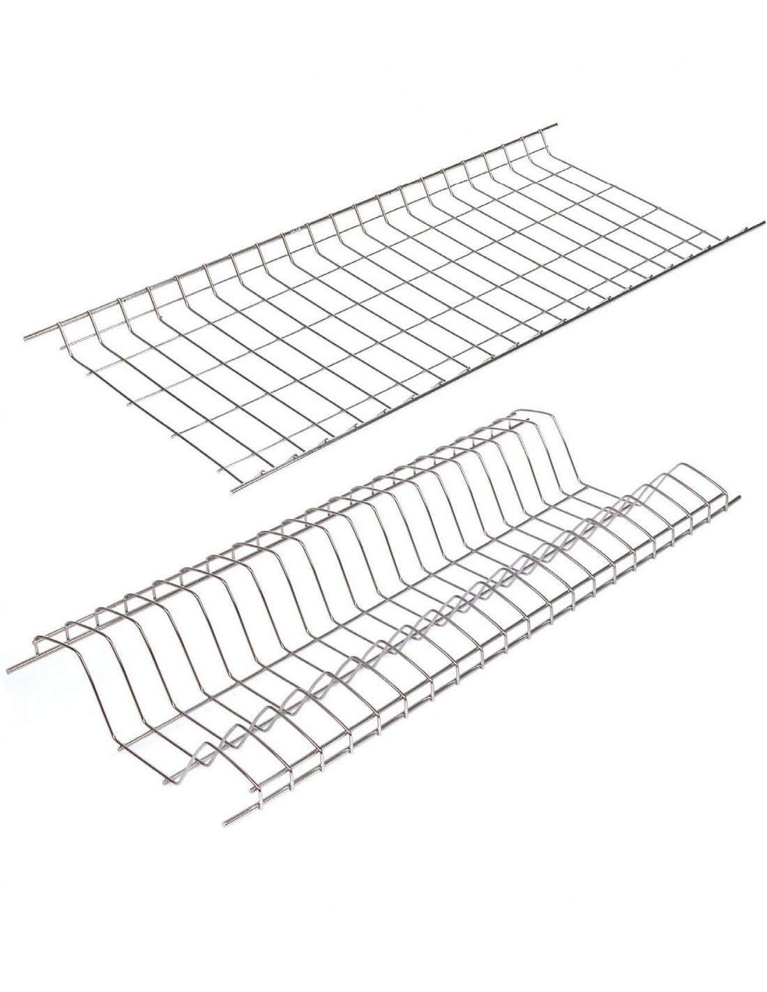 ACCESSORI LAVELLO: vendita online SCOLAPIATTI CROMATO A GRIGLIA PENSILE 2 PIANI 76 CM FILTEX in offerta