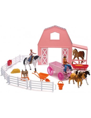 PRESCOLARI: vendita online VALLEY RANCH 05786 PLAYSET CON ACCESSORI in offerta