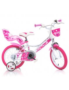 BICICLETTE: vendita online BICI 14 LITTLE HEART BIANCO/ROSA in offerta