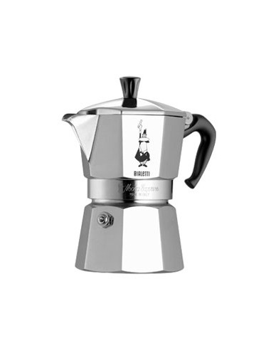 Bialetti Caffettiera Moka Express 12 Tazze, Manico anti scottatura